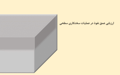اندازه گیری عمق نفوذ در عملیات سختکاری سطحی