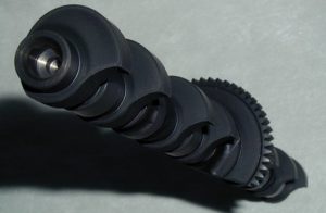 شکل1- ظاهر قطعه‌ای که تحت فرایند نیتروکسید قرار گرفته است